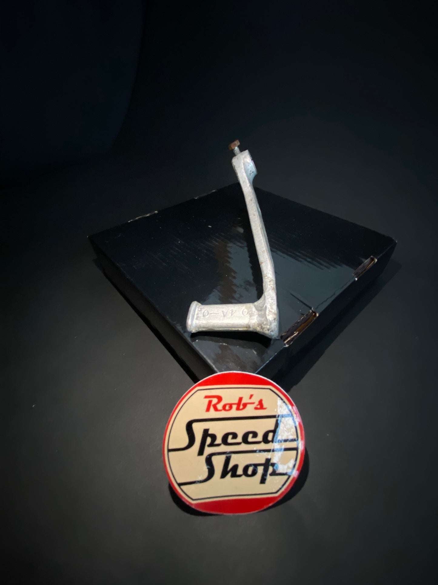 RG500 / RG400 rear brake lever and pivot.