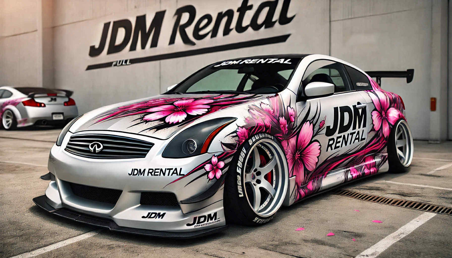 V35 Nissan Skyline Drift Car for Rent