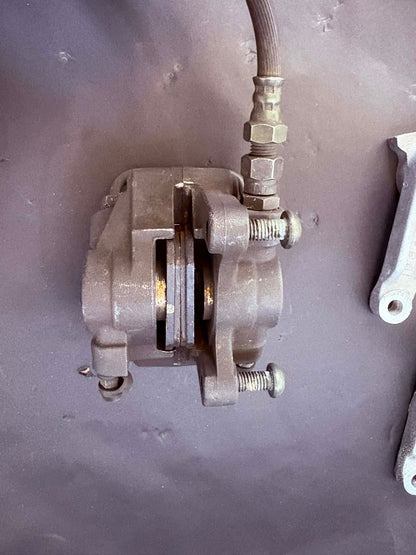 NISSIN TZ250 TZ125 caliper / master cylinder / hangar complete set.