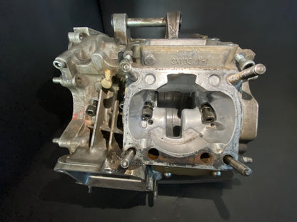 TZR250 3XV R crank case. This can easily be modified to work in a TZ250 v twin.