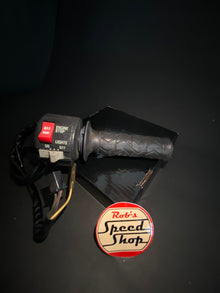 RG500 / RG400 OEM throttle tube and switch assembly.