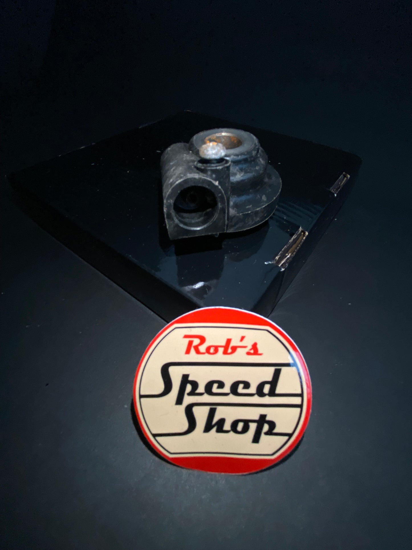 RG500 / RG400 speedometer pickup / wheel spacer