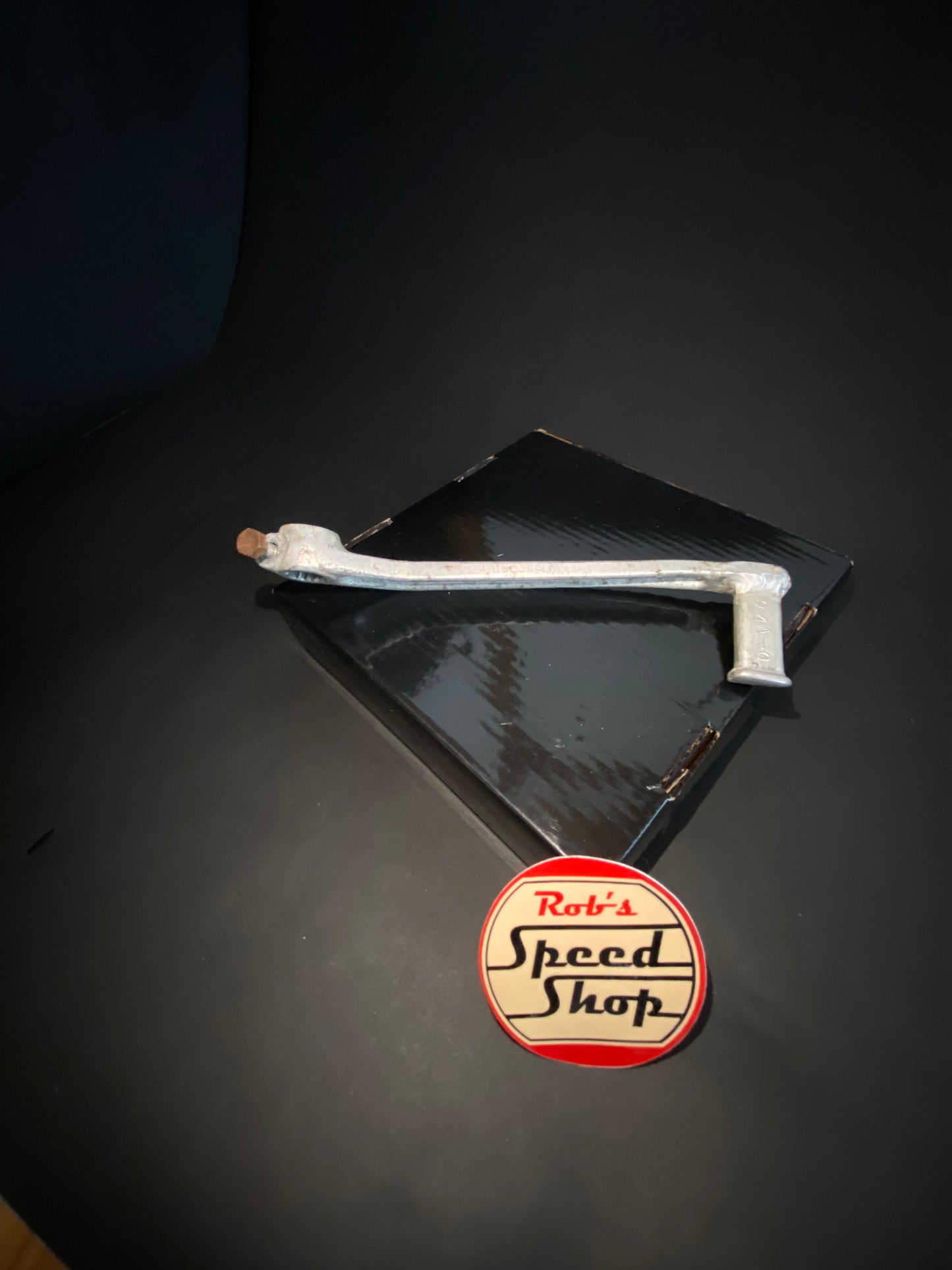 RG500 / RG400 rear brake lever and pivot.