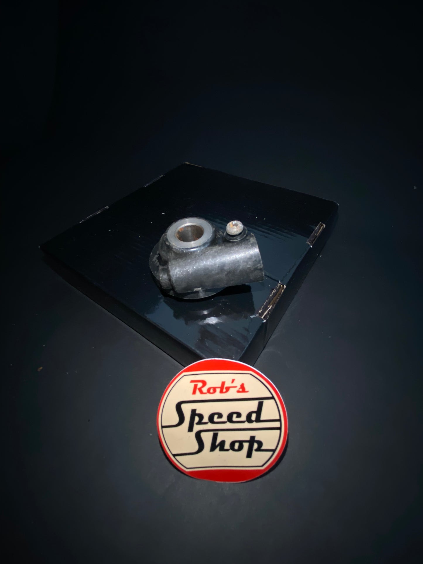 RG500 / RG400 speedometer pickup / wheel spacer